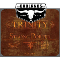 Badlands Brewery Trinity Strong Porter