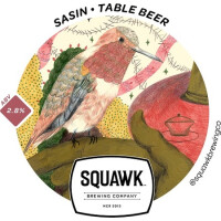 Squawk Brewing Co. Sasin - Table Beer