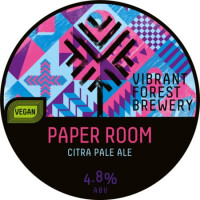 Vibrant Forest Brewery Paper Room