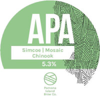 Pomona Island Brew Co. APA - Simcoe Mosaic Chinook
