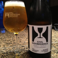 Hill Farmstead Brewery Civil Disobedience #03