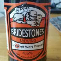 Bridestones Brewing Sprocket Wort Orange