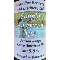 Myrddins Brewery & Distillery Simply American IPA