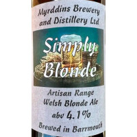 Myrddins Brewery & Distillery Simply Blonde