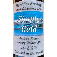 Myrddins Brewery & Distillery Simply Gold