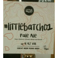 Little Valley Brewery #Littlebatch01