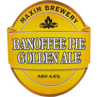 Maxim Brewery Banoffee Pie Golden Ale