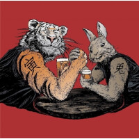 Two Rabbits Brewing Company Hazy Rice IPA