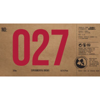 Carlsberg Research Laboratory Experiment No: 027