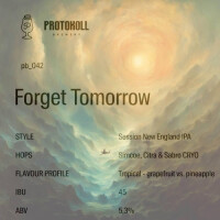 Protokoll PB_42 Forget Tomorrow