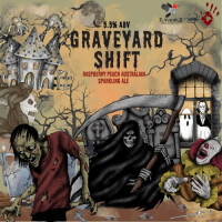 Sunbird Brewing Company Graveyard Shift Raspberry Peach Australian Ale