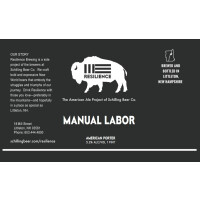 Resilience Brewing Manual Labor
