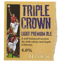 Hydes Brewery Triple Crown
