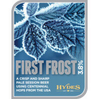 Hydes Brewery First Frost