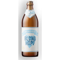 Arnsteiner Brauerei Max Bender Benders Blond Hopf
