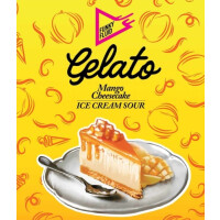 Funky Fluid Gelato: Mango Cheesecake