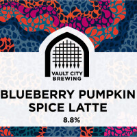 Vault City Blueberry Pumpkin Spice Latte