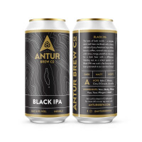 Antur Brew Co Black IPA