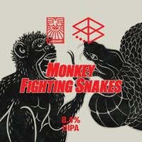Range Brewing Monkey Fighting Snakes