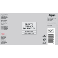 Pühaste Trinity In Black - Bourbon BA (2022)