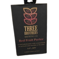 Three Brothers Brewing Co. Red Fruit Porter