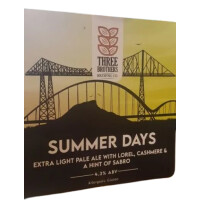 Three Brothers Brewing Co. Summer Days