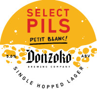 Donzoko Brewing Select Pils Petit Blanc