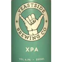 Yeastside Brewing Company XPA
