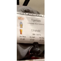 Tigertops Brewery Citraholic