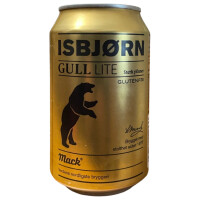 Mack Ølbryggeri Isbjørn Gull Lite