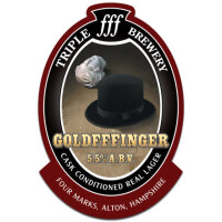 Triple fff Brewery Goldfffinger