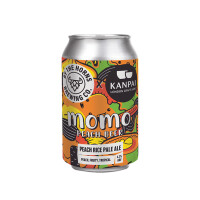 By The Horns Brewing Co. Momo Peach Beer