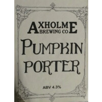 Axholme Brewing Company Pumpkin Porter