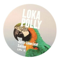 Polly's Brew Co. Kaffir Lime Leaf Saison