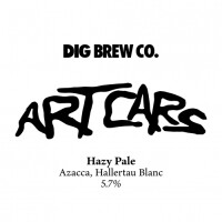 Dig Brew Co Art Cars