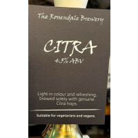 Rossendale Brewery Citra