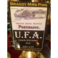 Bragdy Mŵs Piws (Purple Moose Brewery) U.F.A. (Union Foundry Ale)