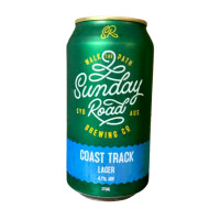 Sunday Road Brewing Coast Track Lager