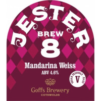 Goffs Brewery Jester Brew 8 - Mandarina Weiss (2019)