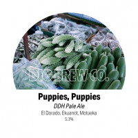 Dig Brew Co Puppies, Puppies