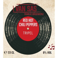 Familiebrouwerij  Van Sas Red Hot Chili Peppers