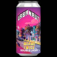 Urbanaut Brewing Co Miami Twice Double Lager