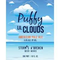 Storms A' Brewin Beer Works Puffy Lil Clouds