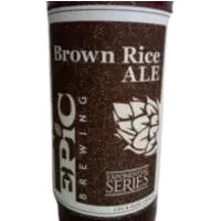 Epic Brewing Company Brown Rice Ale