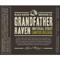 Black Raven Brewing Grandfather Raven Imperial Stout