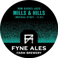 Fyne Ales Mills & Hills - Rum BA