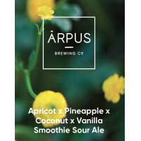 Ārpus Brewing Co. Apricot x Pineapple x Coconut x Vanilla V2 Smoothie Sour Ale