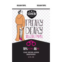 Oak Highlands Brewery Freaky Deaky Tripel