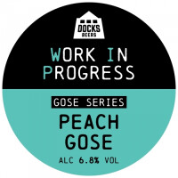 Docks Beers Work In Progress Gose Series: Peach Gose