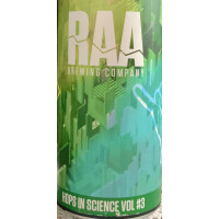 Raa Brewing Company Hops In Science vol #03